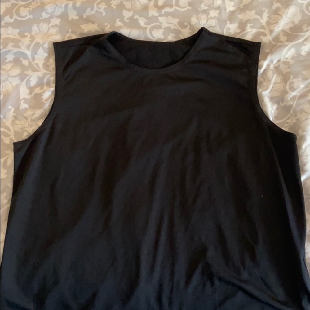 Black 90s tank top